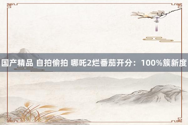 国产精品 自拍偷拍 哪吒2烂番茄开分：100%簇新度
