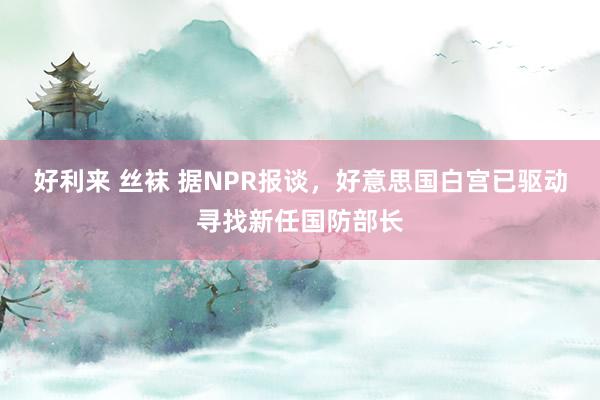 好利来 丝袜 据NPR报谈，好意思国白宫已驱动寻找新任国防部长